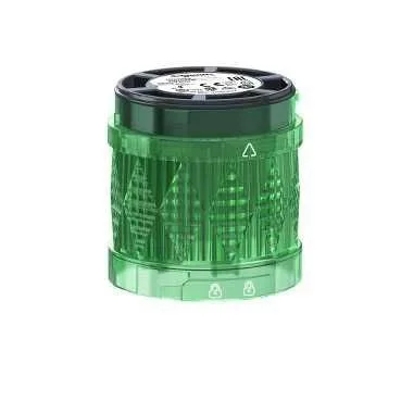 Световой модуль сигнальной колонны, 60 мм, зеленый, 24 В, LED