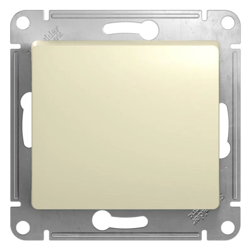 Механизм переключателя 1-кл. СП Glossa 10А IP20 (сх. 6) 10AX беж