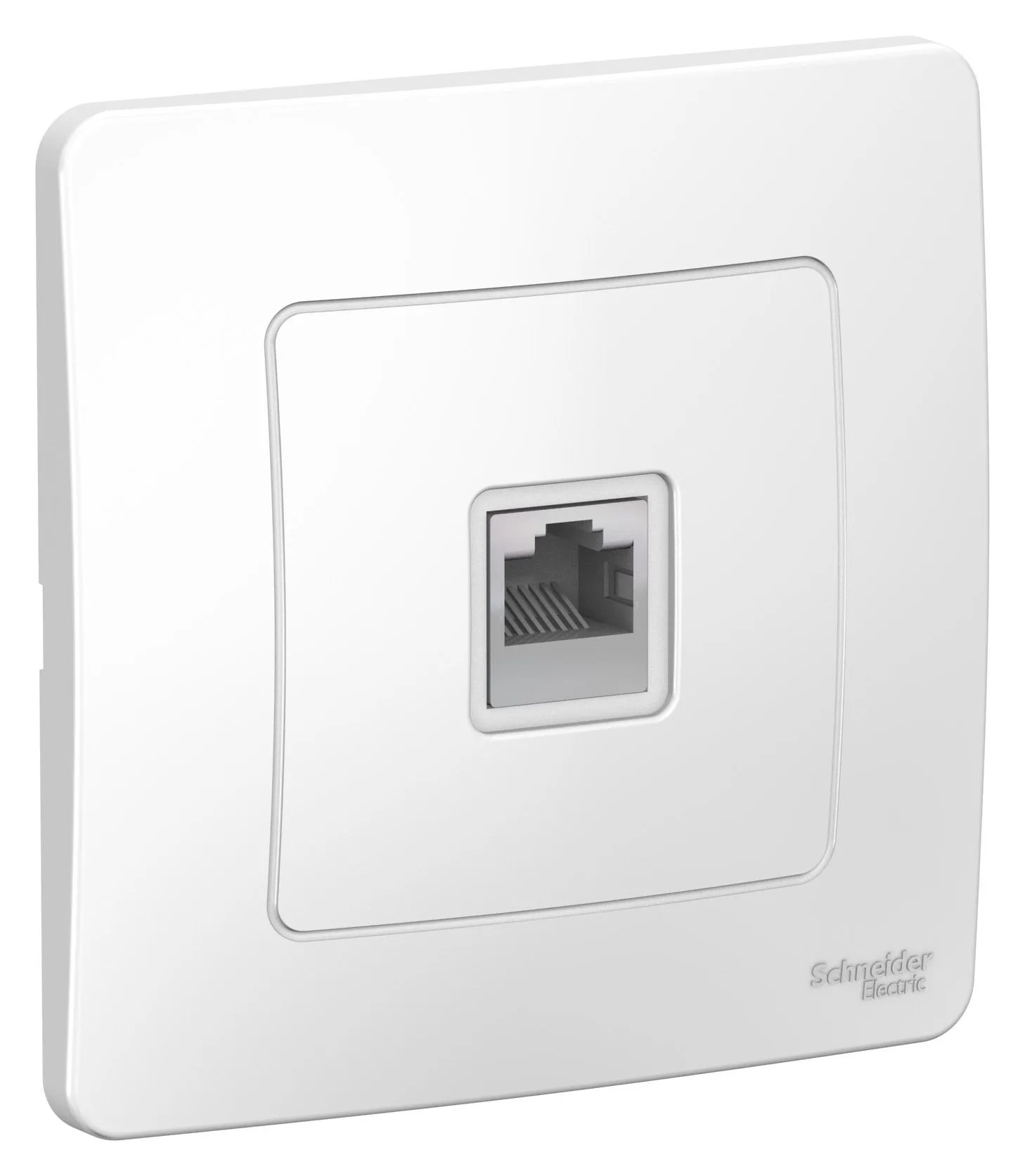 Systeme Electric BLANCA скрытой установки розетка компьютерная RJ45, белый