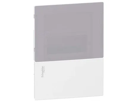 Бокс СП MINI PRAGMA 1 ряд 8мод. встраив. дымчатая двер. IP40 (252х222х98)