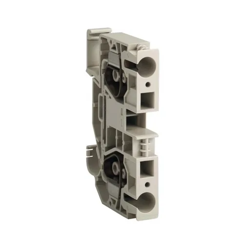 Клеммник пружинный проходной Schneider Electric 6 мм², синий