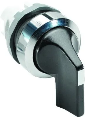 M2SS5-20B Переключатель с фиксацией 2 позиции черная длинная ручка