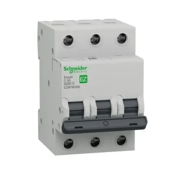 Выключатель автоматический трехполюсный EASY 9 16А C 4,5кА