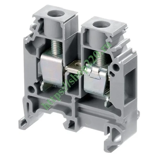 Клеммник TE-Entrelec M10/10 10мм.кв. серый