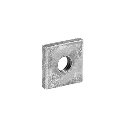 ZX231P10 Гайка квадратная 25x25x8 M6 (в упак. 10 шт)