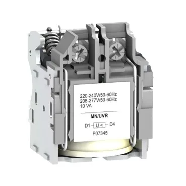 Расцепитель напряжения, Uупр. 250V DC, UBR/MN 250В NSX100/630, для автоматов NSX100-630
