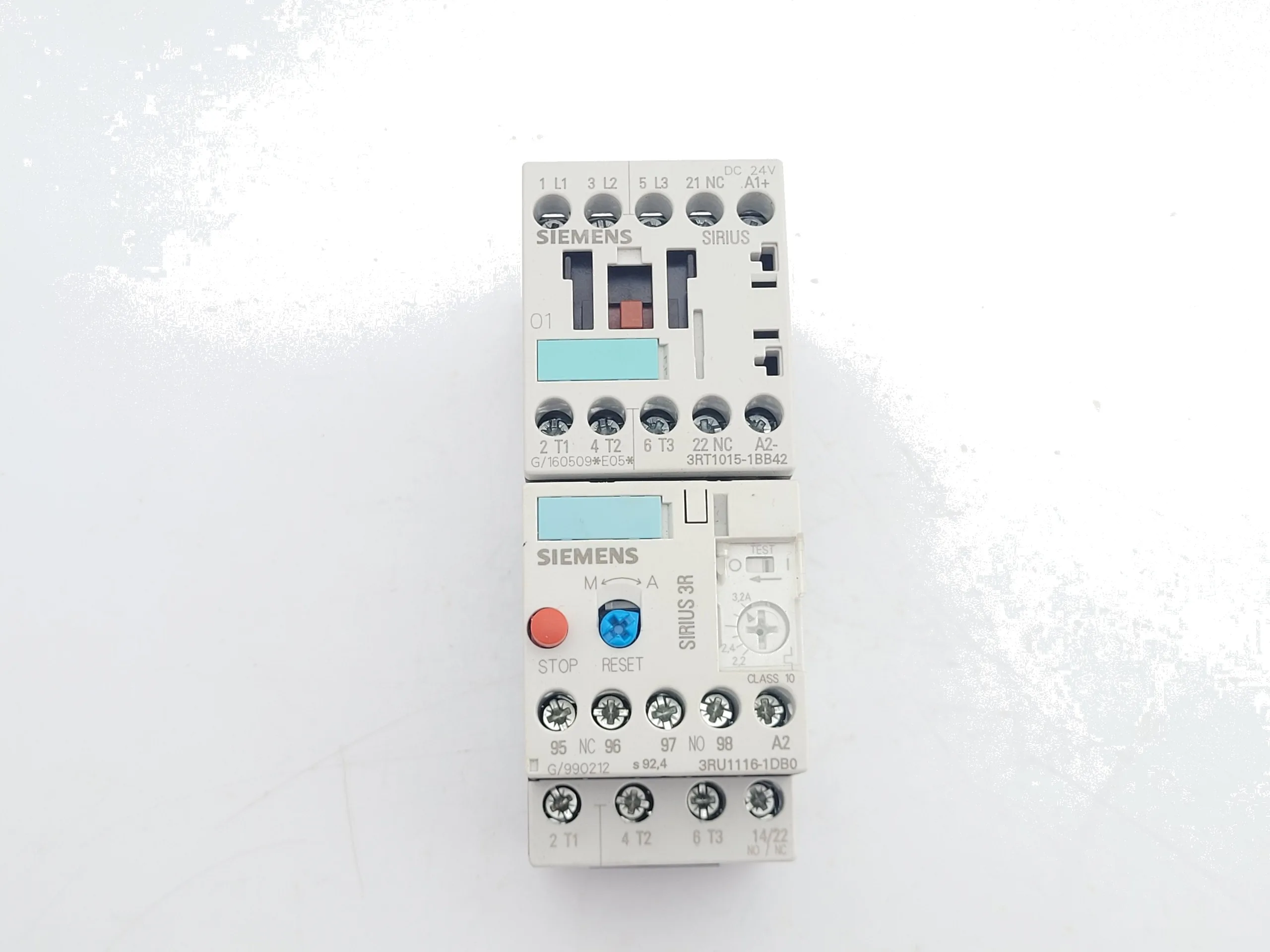 Контактор 3-Пол., Ac-3, 3 Квт/ 400 V, 1нз, ном. напряжение управления Us = Dc 24 V, типоразмер S00