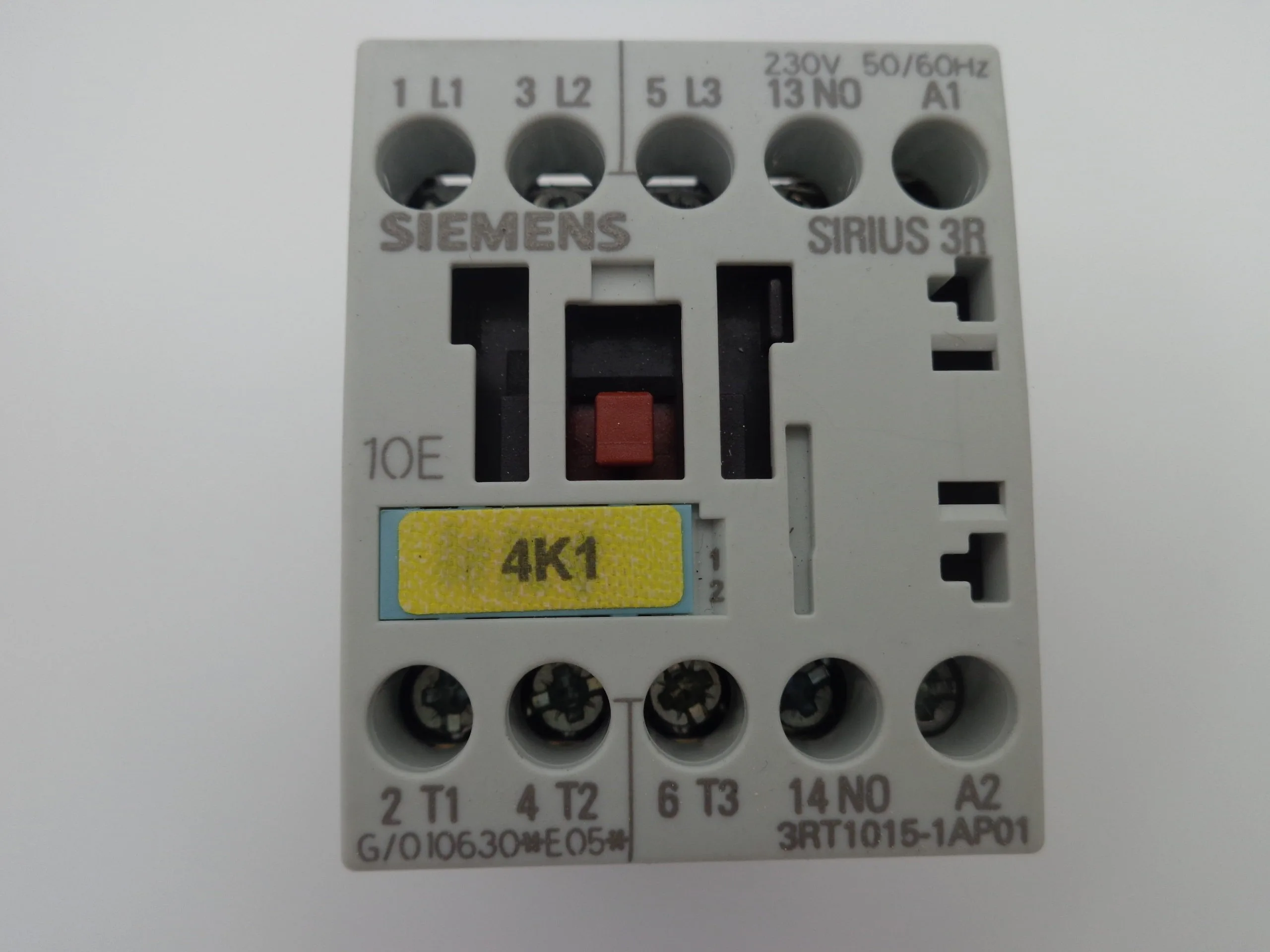 Контактор 3п 7А (3kW) AC-3, Uкат. 230V 50Hz, доп. контакт: 1но, габарит S00