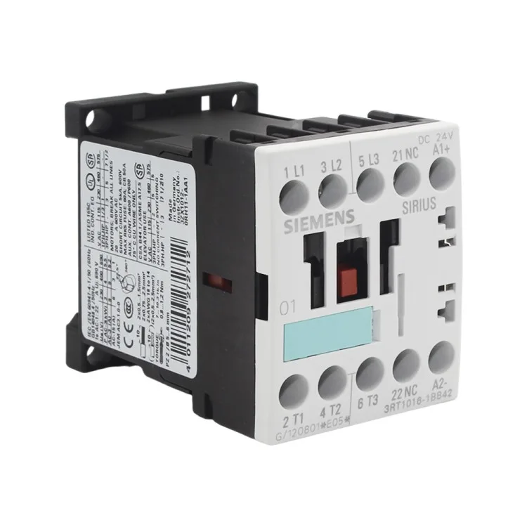 Контактор 3п 9А (4kW) AC-3, Uкат. 24V DC, доп. контакт: 1нз, габарит S00