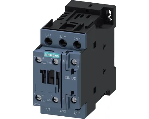 Контактор 3п 25А (11kW) AC-3, Uкат. 24V DC, доп. контакты: 1но+1нз, габарит S0