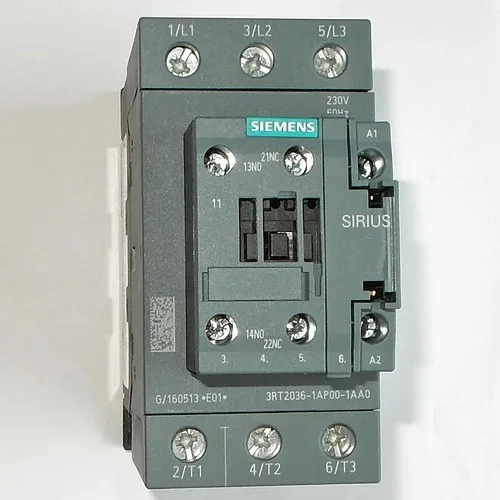 Контактор 3п 50А (22kW) AC-3, Uкат. 230V 50Hz, доп. контакты: 1но+1нз, габарит S2