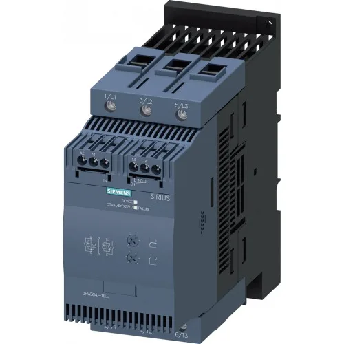 Устройство плавного пуска Sirius, типоразмер S3, 80a, 45квт/400v, 40 град