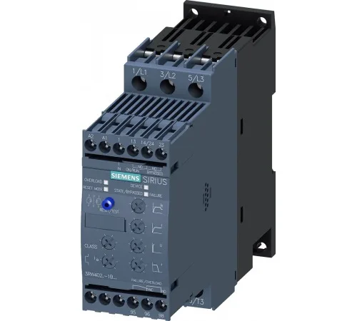 Устройство плавного пуска SIRIUS, типоразмер S0, 38A, 18.5КВТ/400V, 40 грпд
