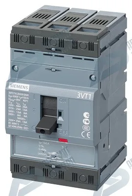 Автоматический выключатель 63A стандартная откл. способность Icu=25ka, 415v Ac 3-Пол