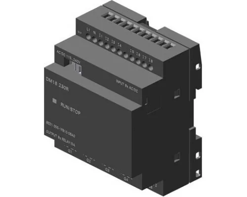 Модуль расширения входов-выходов LOGO! DM16 230R: 230V/230V/реле, 4TE, 8 DI/8 DO