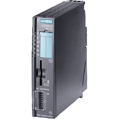 Simatic dp, интерфейсный модуль im152-1 для et200isp, включая модуль терминатора питания для стандартных