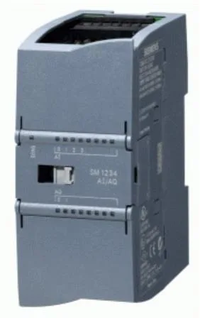 SIMATIC S7-1200, Модуль аналогового ввода-вывода SM 1234, 4 AI / 2 AO, +/-10В 14 бит, или 0-20 MA 13 бит