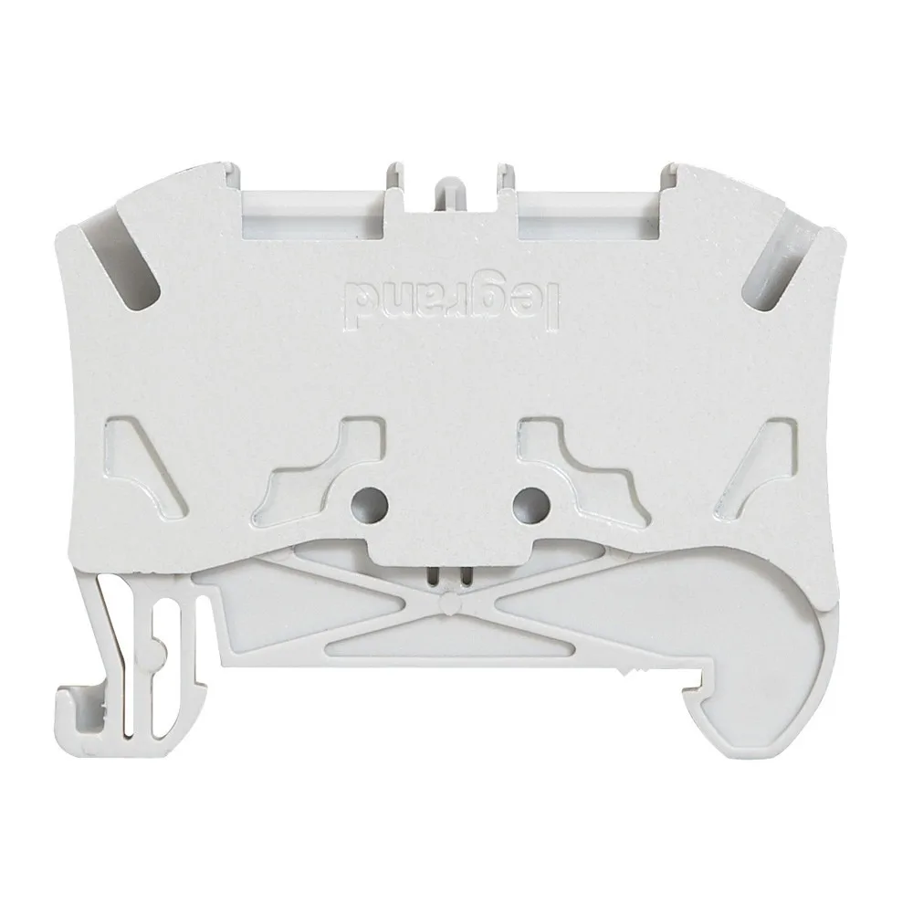 Клемма пружинная проходная Legrand Viking 3 6 мм², серый