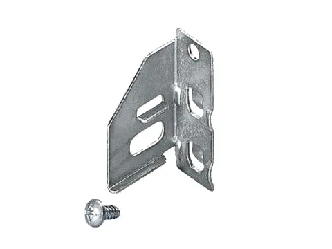 Крепежный уголок 23×23 мм 12 шт