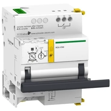 RCA мотор-редуктор для автоматов iC60 1P, 1P+N, 2P c интерфейсом Ti24