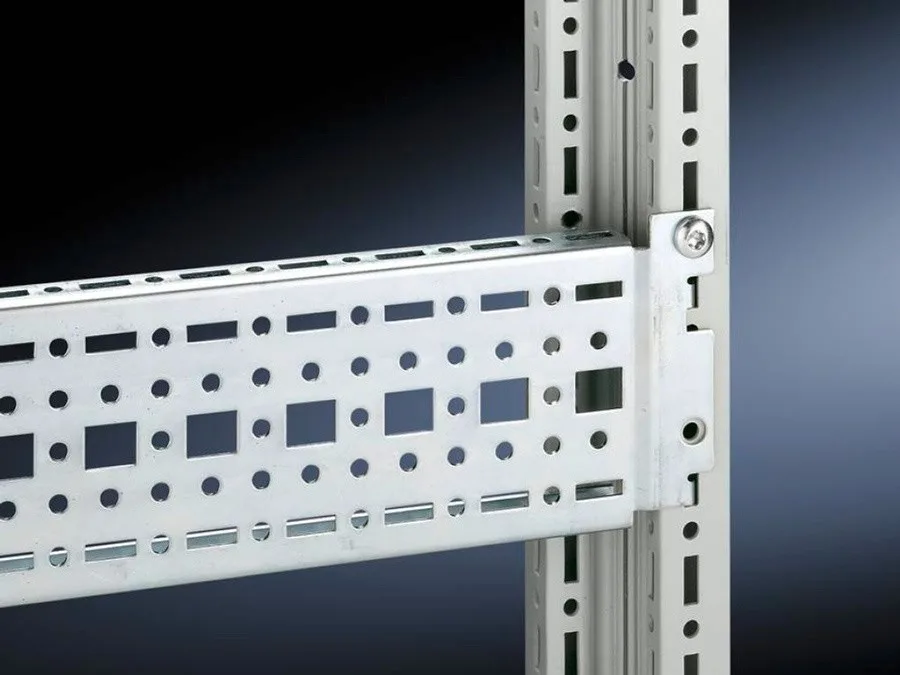 TS 8612.080 Перфорированный профиль TS с монтажным фланцем, 17 х 73 мм