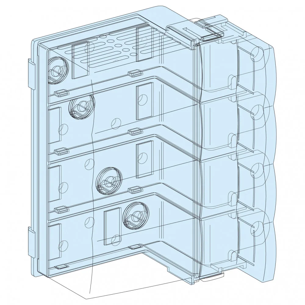 MERLIN GERIN Schneider Electric 4694155 Блок питания для горизонтальных аппаратов NS250