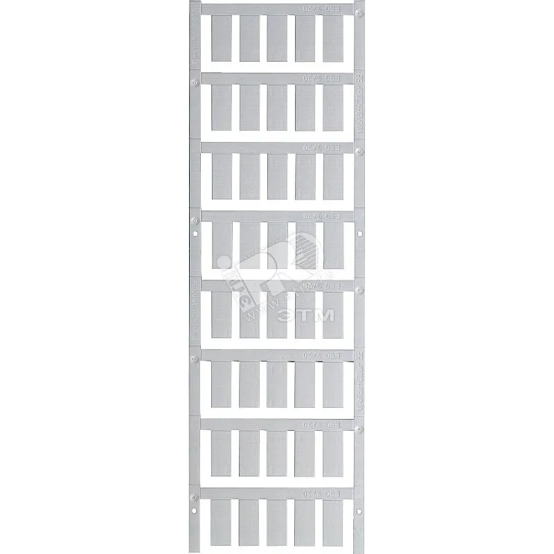 ESG 9/20 MC NE WS Маркировочные элементы для устройств, 20 x 9 мм.кв Полиамид 66, Цвет: белый, втычной (200шт)
