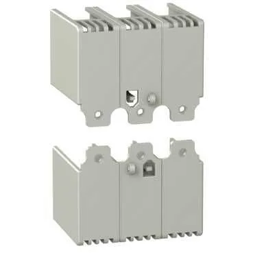 Комплект клем. заглушек 2p EZC100 (к-т 2шт)