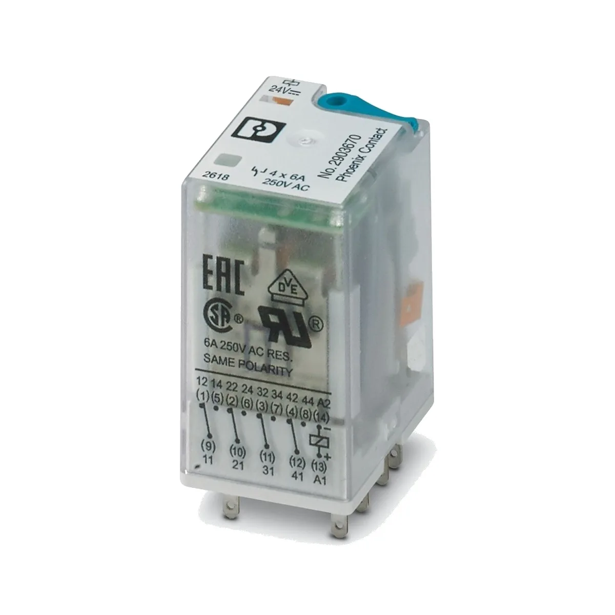Одиночное реле REL-IR/LDP- 24DC