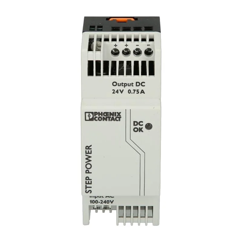 STEP-PS/ 1AC/24DC/0.75 Блок питания импульсный: 18W, Uвых. 24V DC, Uвх. 85…264V AC / 90…350V DC