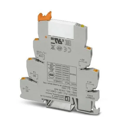 Релейный модуль PLC-RPT- 24DC/21 1CO 6A AgSnO, Uупр. 24V DC, клеммы Push-in