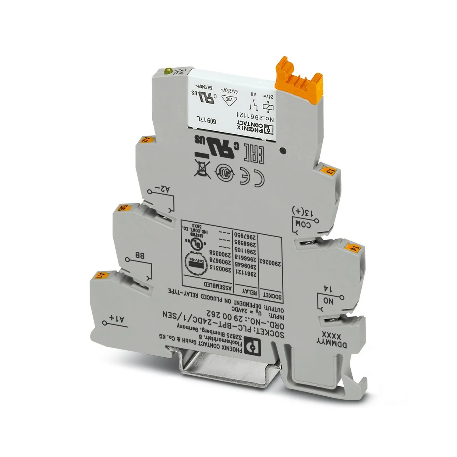 PLC-RPT- 24DC/ 1AU/SEN Релейный модуль