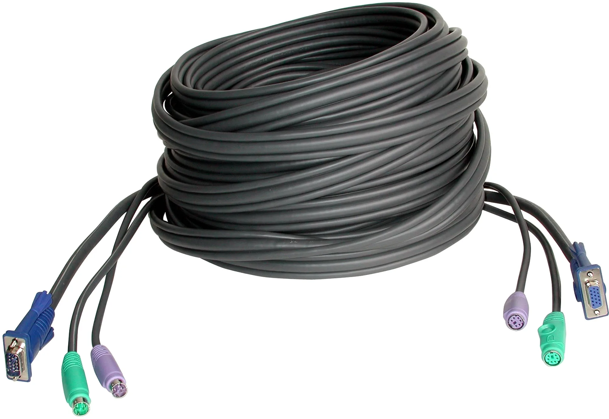 Кабель 2L-1010P/C PS/2 для KVM переключателя 10 метров, Aten