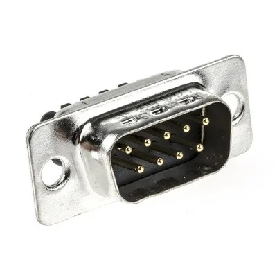 E09P ST, Amphenol ICC Amphenol 9 Way Cable Mount D-sub Connector Plug, 2.74mm Pitch, Разъем