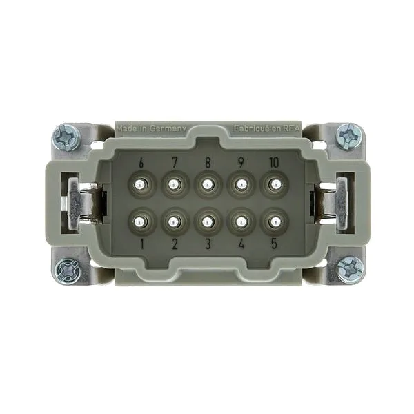 03 HAN 10E-STI-S Разъем: HDC; контактная вставка; "папа"; Han E; PIN: 10; 10+PE 88A948R03 HARTING