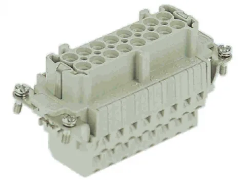 HAN 16 ESS-F Разъемная вставка Harting Han 16ESS (F) с двойным зажимным соединением, 16-полюсная+PE 500 В, 16А