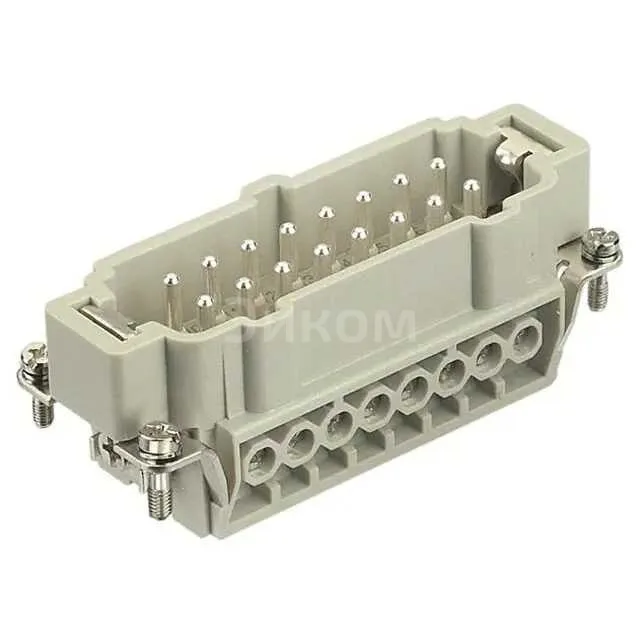 HAN 16 E-STI-S Вставка штифта 16-позиц. 72 332, 15A 500V 6kV 3 600V HS 12 HAN-16EM 92A278R03