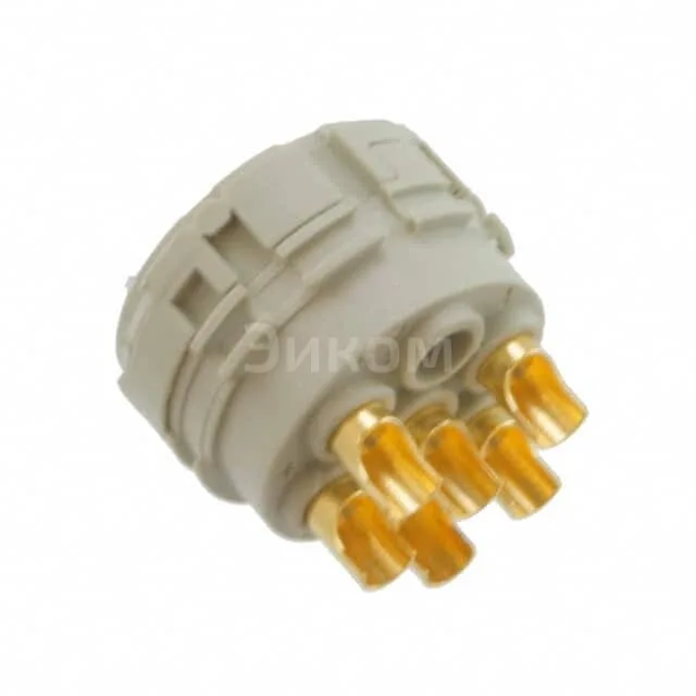 HAN R23-6 BU LOET AU Разъем: M23, 'мама', пайка, 60В, PIN:6, 15А