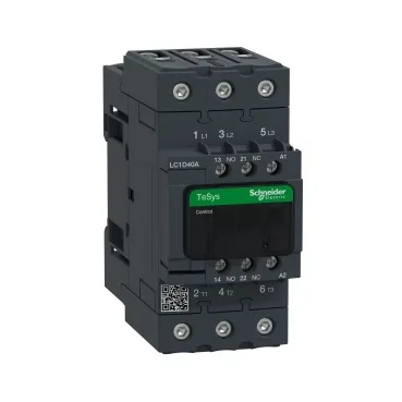 Контактор 3п 40А AC-3, Uкат. 220V AC, присоединение Everlink, доп. контакты: 1но+1нз б/у