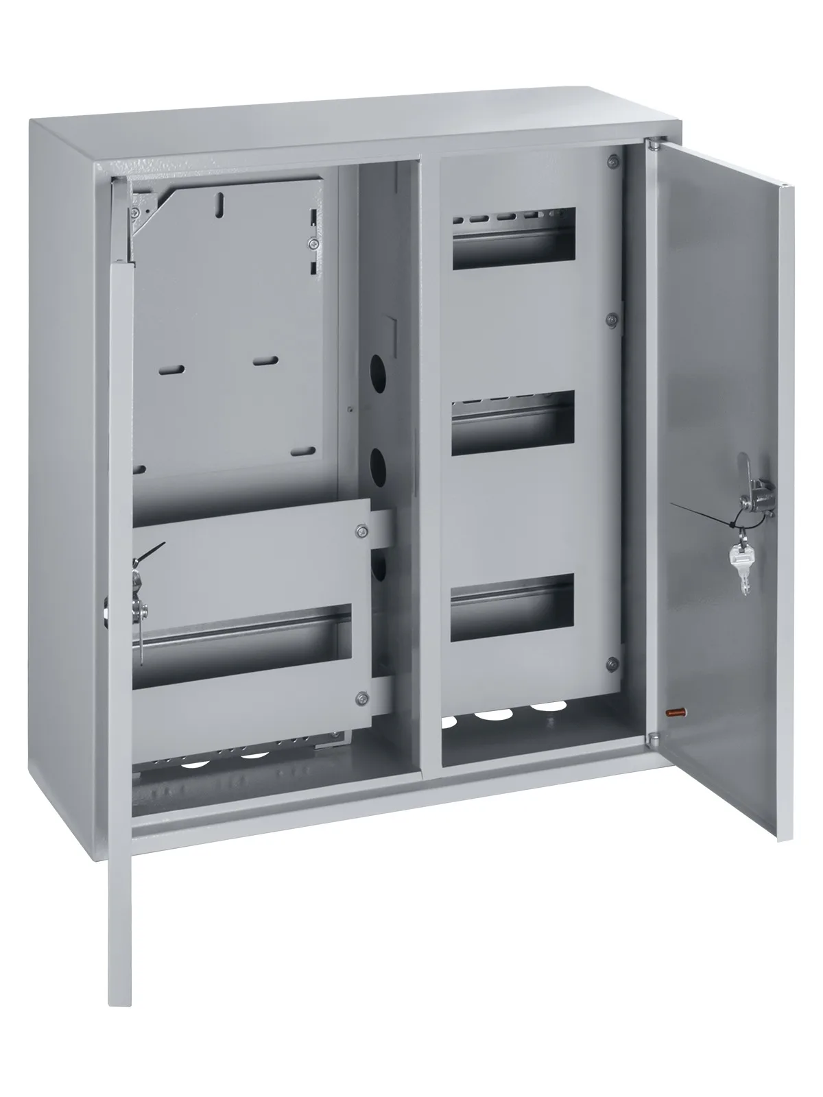 Корпус металлический ЩУРН-3/30 (540х490х165) 2-х дв. TDM