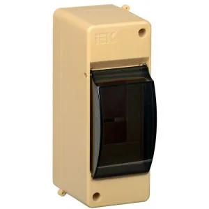 IEK Бокс с прозр.крышкой КМПн 2/2 ip30 (140х59х83)