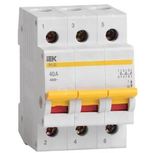 Выключатель нагрузки 3п ВН-32 40А IEK
