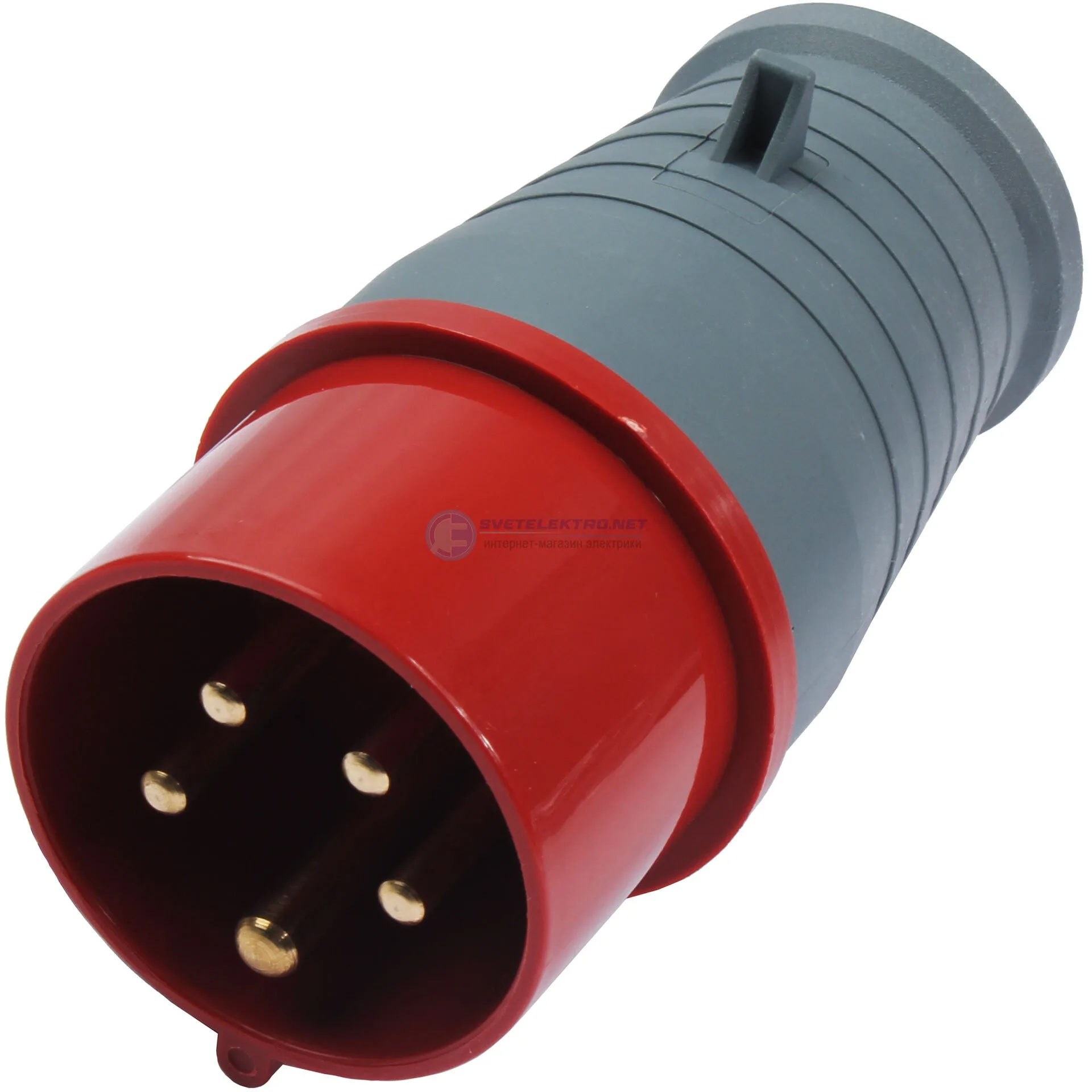Вилка силовая 16А 3Р+N+E IP44 переносная 380В ССИ-015 IEK