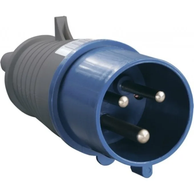 ССИ-023 PSR01-032-3 Вилка кабельная 32А 2Р+E IP44 переносная 250В 023 IEK