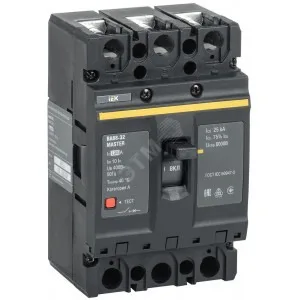 Автоматический выключатель ВА88-32 3Р 125А 25кА IEK