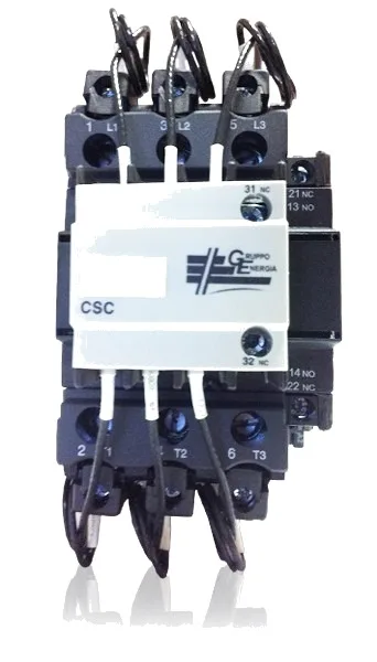 Gruppo Energia Контактор конденсаторный GE CSC75 75 кВАр 400В с доп.контактом HN01 Benediktgjage