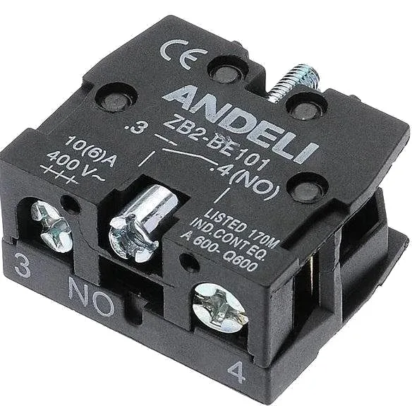 Блок контактный ZB2-BE101 4NO ANDELI
