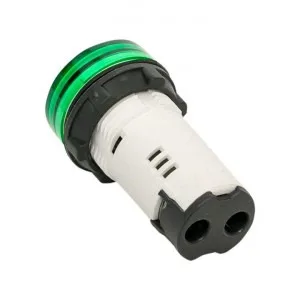 Лампа AD16-22HS-65 LED матрица 22мм зеленый 230V