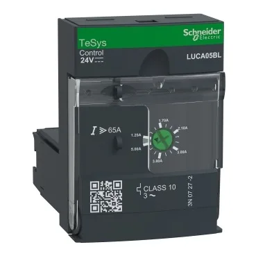 Блок управления стандартный 3п 1.25…5А, Uупр. 24V DC, класс 10