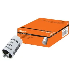 Стартер S10 4-80Вт 220-240В алюминиевые контакты